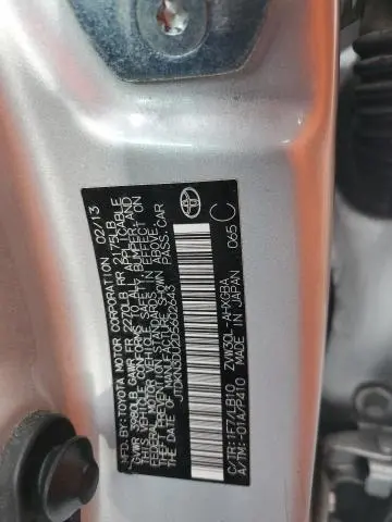 2013 TOYOTA PRIUS 