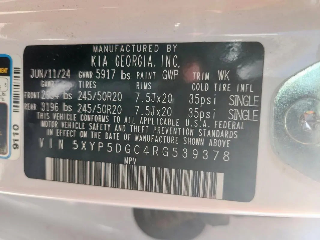 2024 KIA TELLURIDE SX  