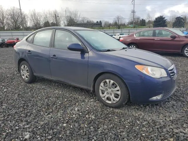2010 HYUNDAI ELANTRA BLUE