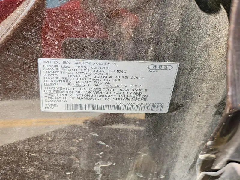 2014 AUDI Q7 PRESTIGE  