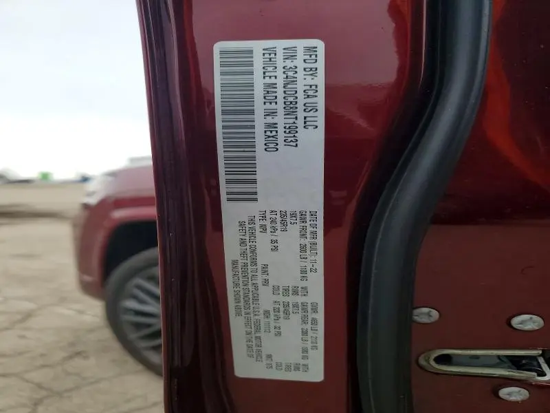 2022 JEEP COMPASS LIMITED  