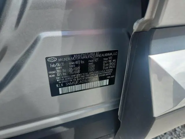 2020 HYUNDAI SANTA FE SEL  