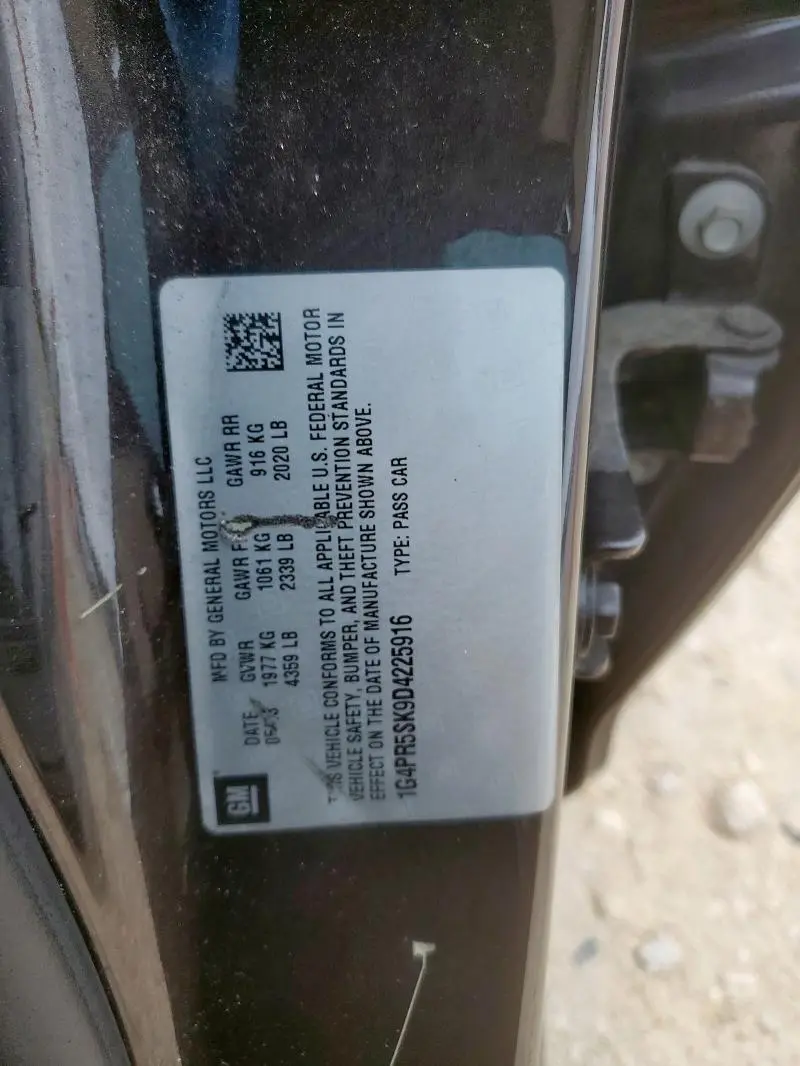 2013 BUICK VERANO CONVENIENCE  