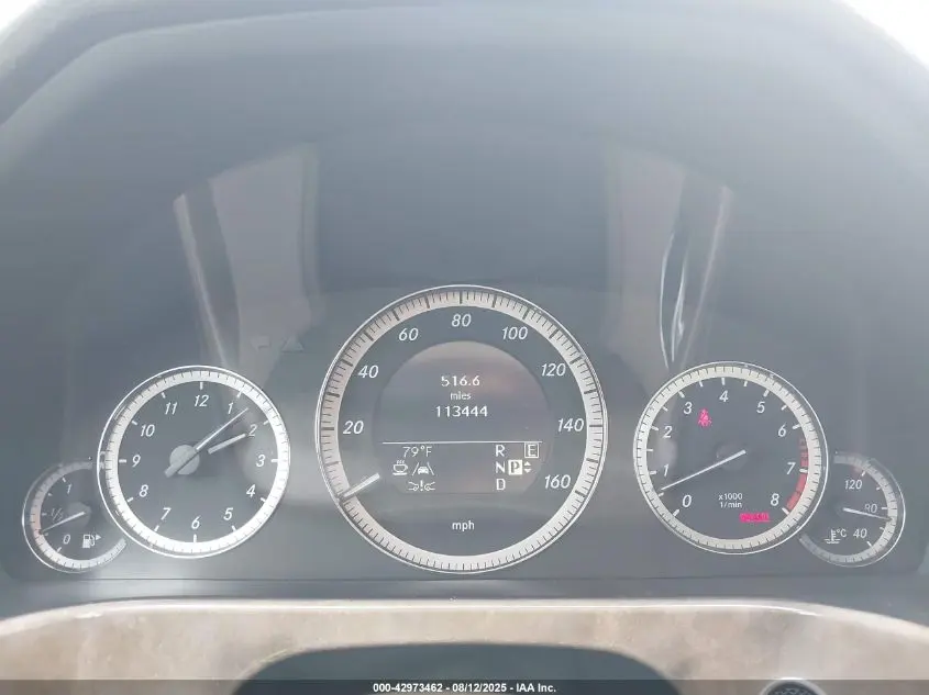2011 MERCEDES-BENZ E 550  
