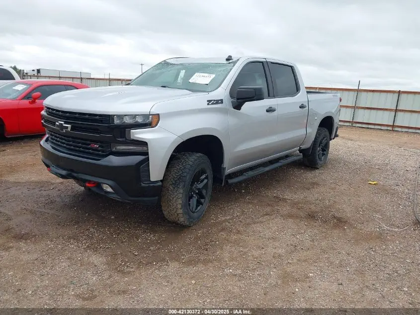2021 CHEVROLET SILVERADO 1500 4WD  SHORT BED LT TRAIL BOSS