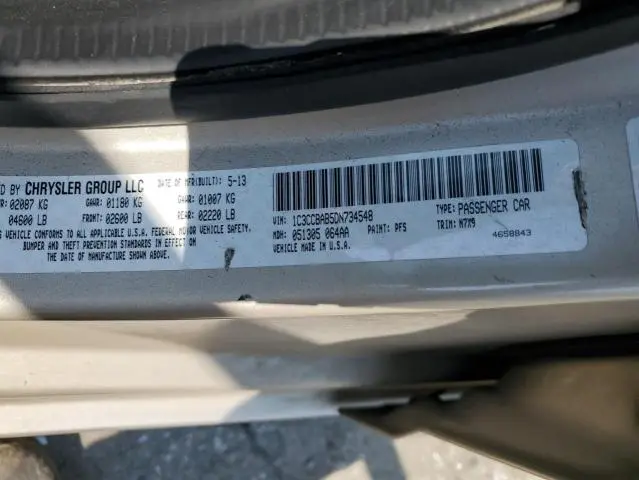 2013 CHRYSLER 200 LX  