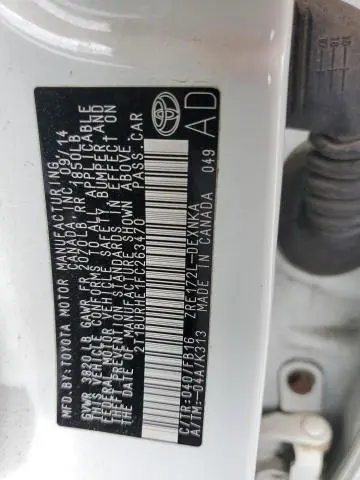 2015 TOYOTA COROLLA L  