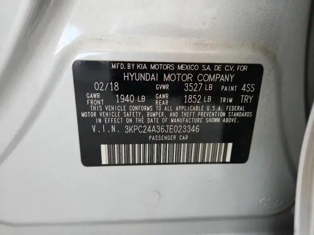 2018 HYUNDAI ACCENT SE  