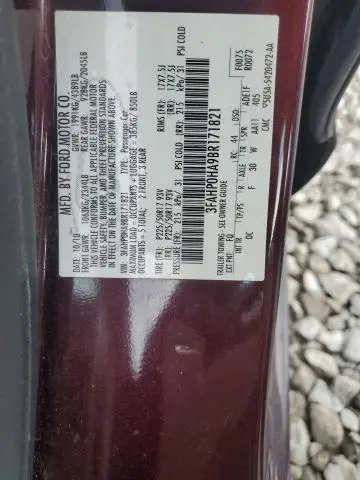 2011 FORD FUSION SE  