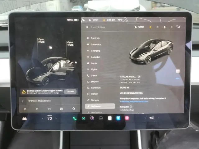 2020 TESLA MODEL 3   