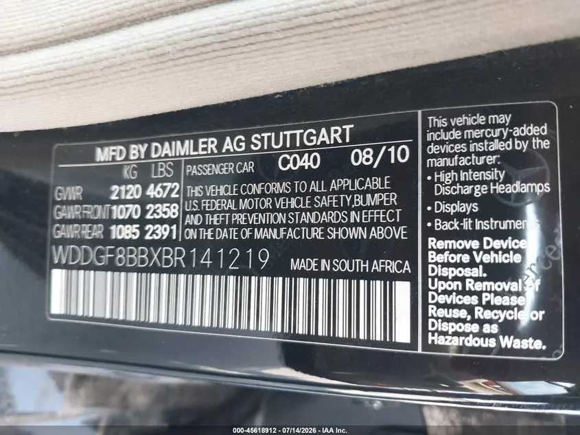 2011 MERCEDES-BENZ C 300 LUXURY 4MATIC/SPORT 4MATIC