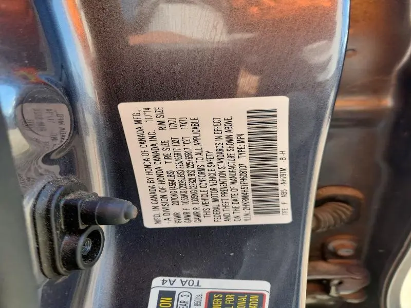 2015 HONDA CR-V EX  