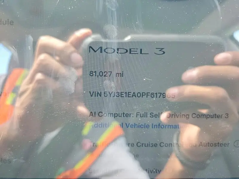 2023 TESLA MODEL 3   