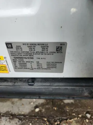 2017 GMC ACADIA LIMITED SLT-2  