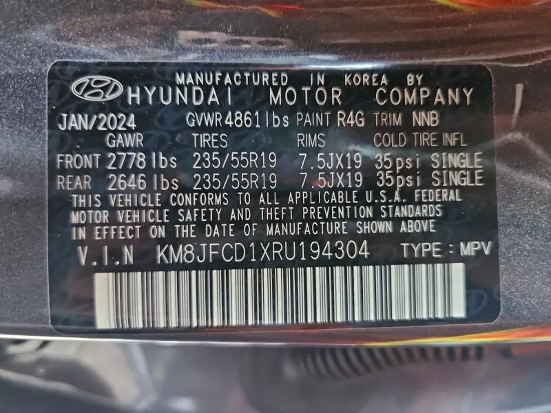 2024 HYUNDAI TUCSON N LINE  