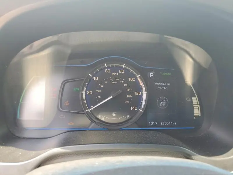2017 HYUNDAI IONIQ BLUE  