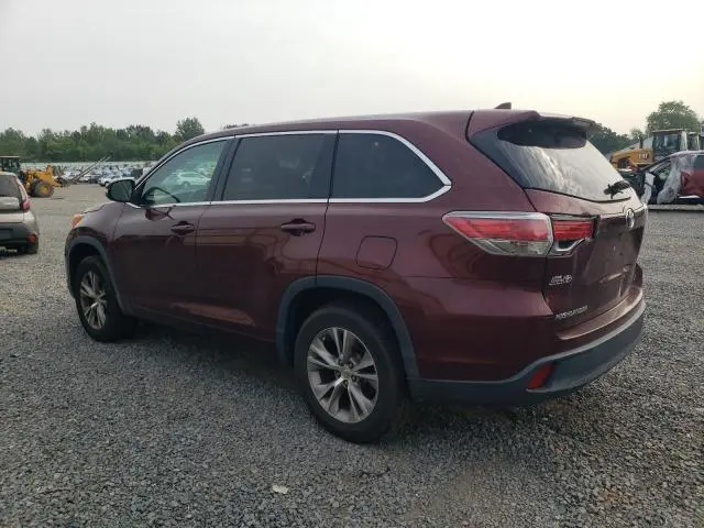 2014 TOYOTA HIGHLANDER LE  