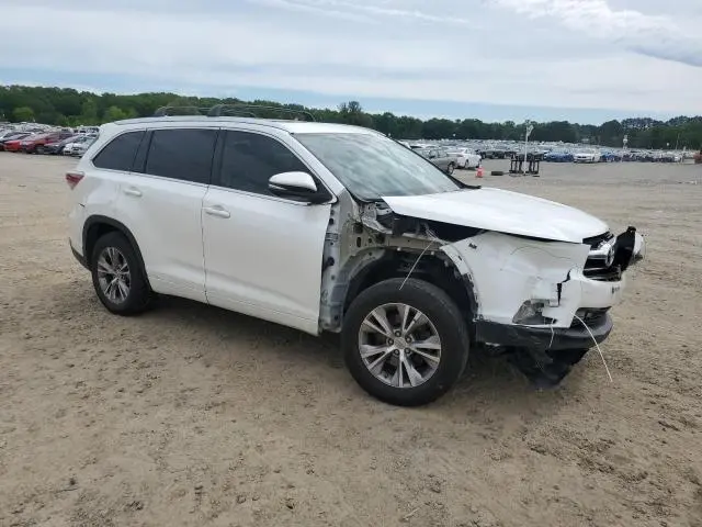2015 TOYOTA HIGHLANDER XLE  