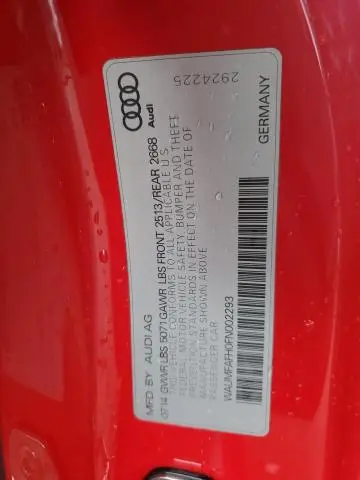 2015 AUDI A5 PREMIUM PLUS  