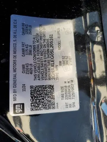 2025 CHEVROLET EQUINOX RS  