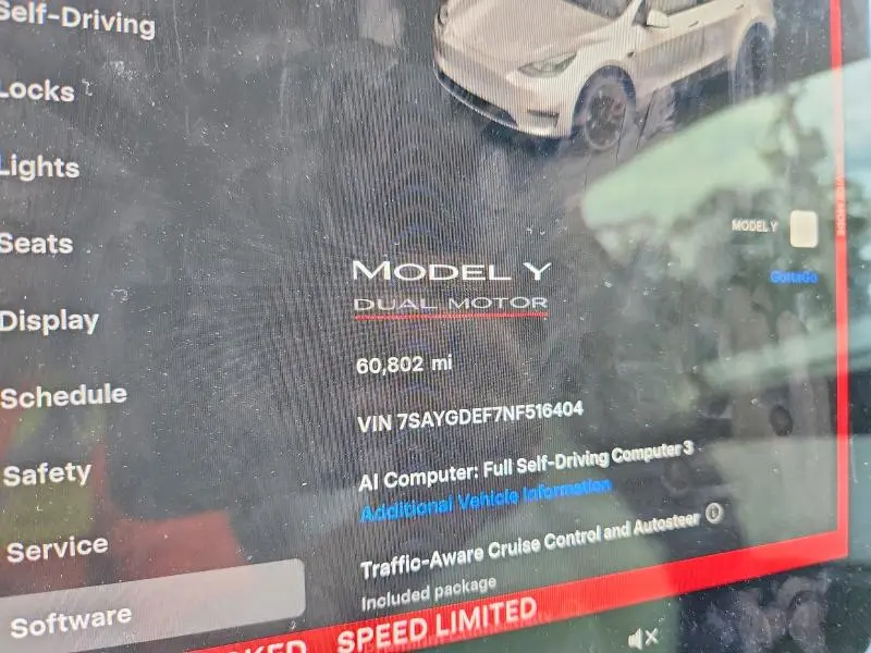 2022 TESLA MODEL Y   