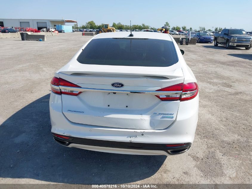 2017 FORD FUSION PLATINUM