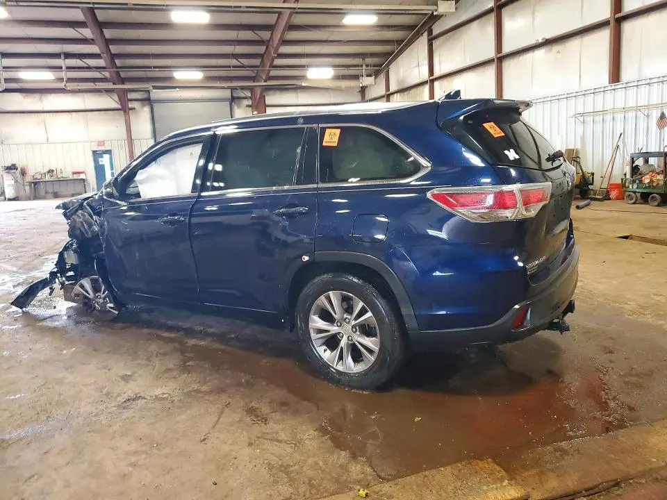2015 TOYOTA HIGHLANDER XLE  