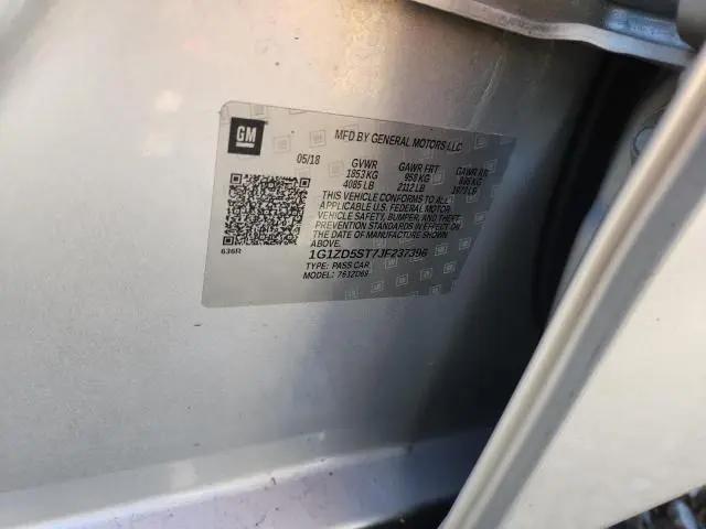 2018 CHEVROLET MALIBU LT  