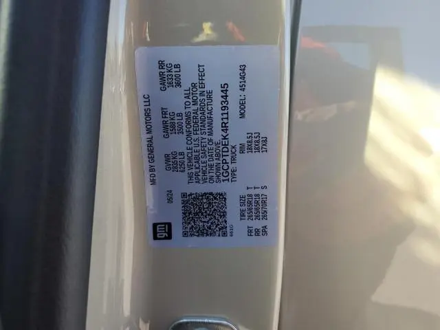 2024 CHEVROLET COLORADO Z71  