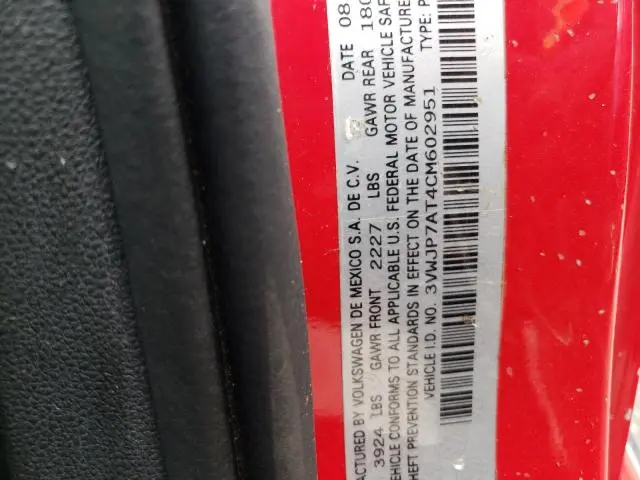 2012 VOLKSWAGEN BEETLE