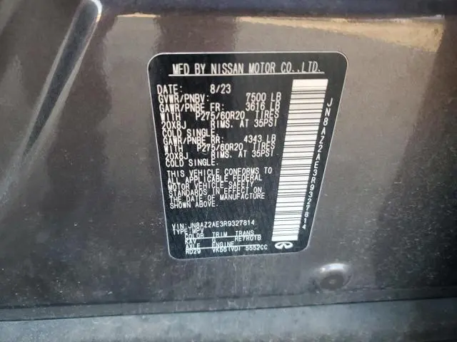 2024 INFINITI QX80 LUXE  