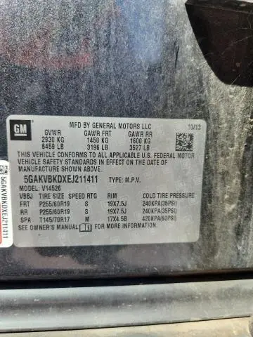 2014 BUICK ENCLAVE