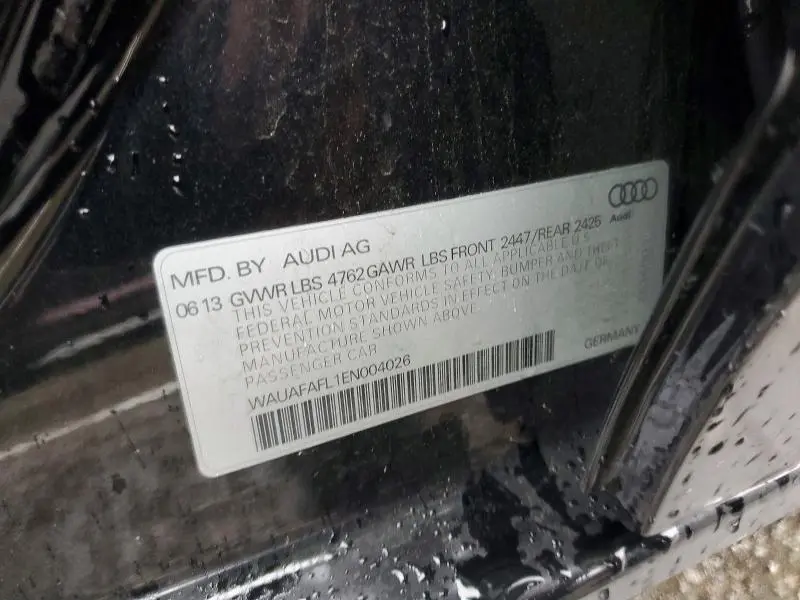 2014 AUDI A4 PREMIUM  