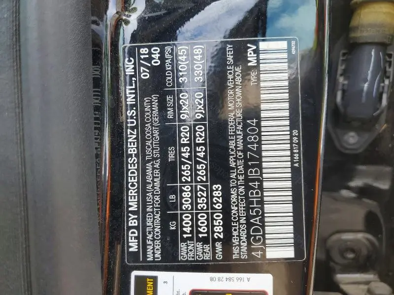 2018 MERCEDES-BENZ GLE 350 4MATIC  