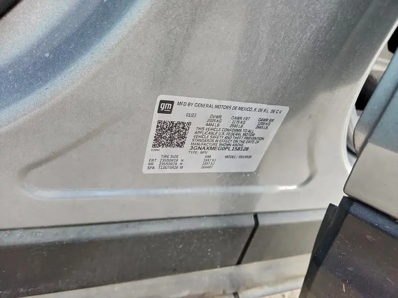 2023 CHEVROLET EQUINOX RS  