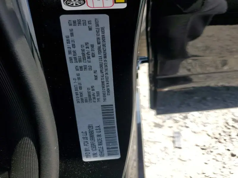 2021 RAM 1500 TRX  