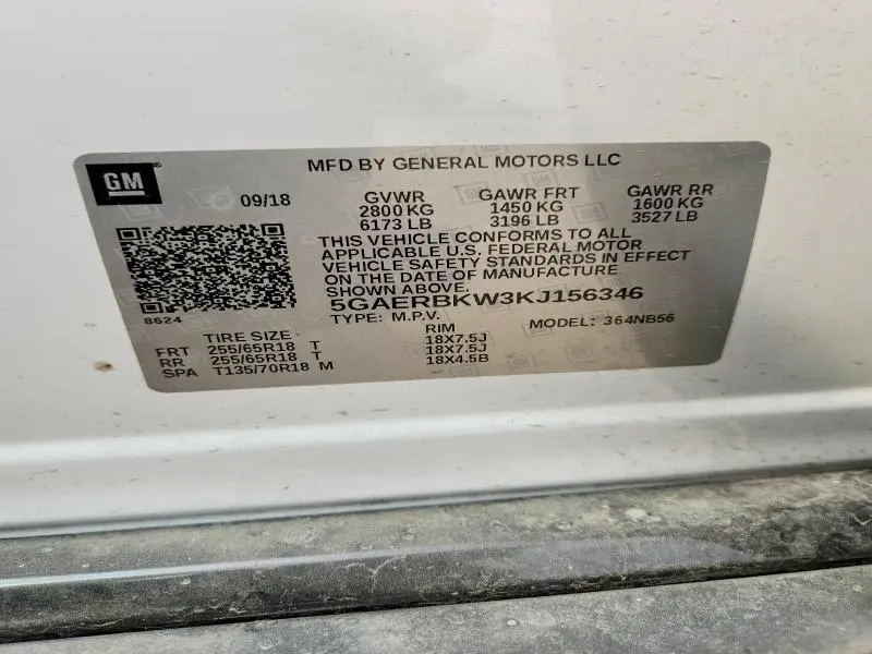 2019 BUICK ENCLAVE ESSENCE  