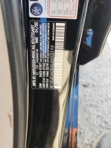 2020 MERCEDES-BENZ S 450  