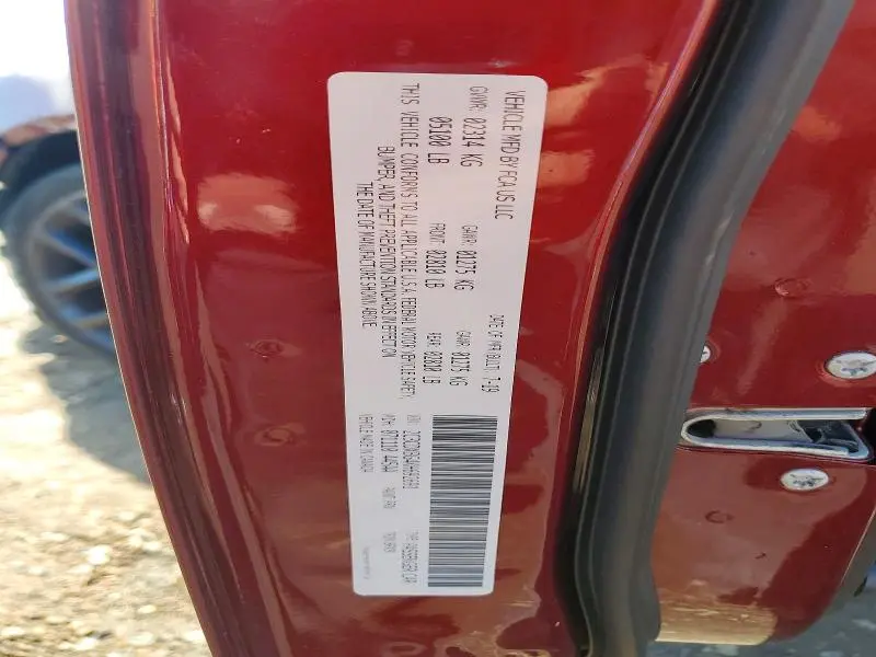 2019 DODGE CHARGER SXT  