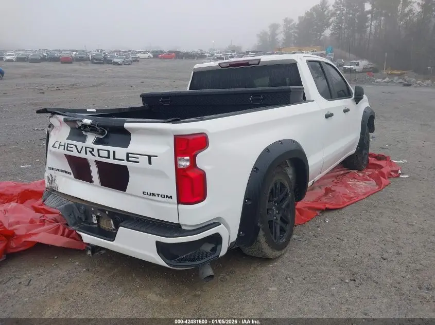 2021 CHEVROLET SILVERADO 1500 2WD DOUBLE CAB STANDARD BED CUSTOM