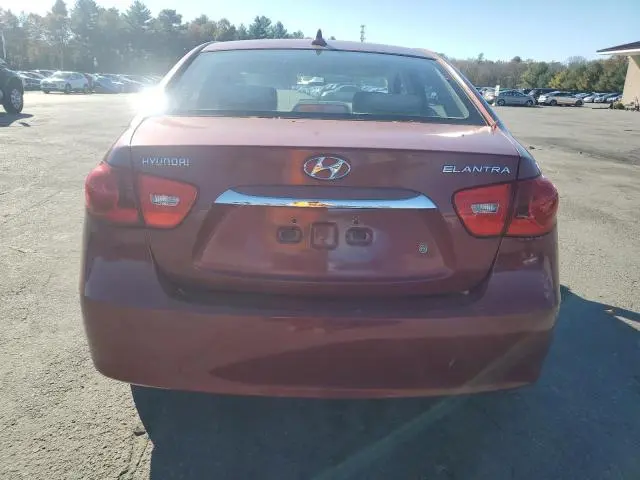 2010 HYUNDAI ELANTRA BLUE  