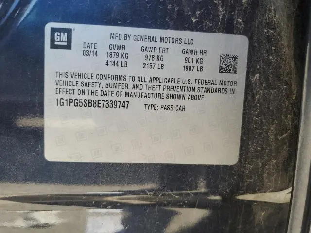 2014 CHEVROLET CRUZE LTZ