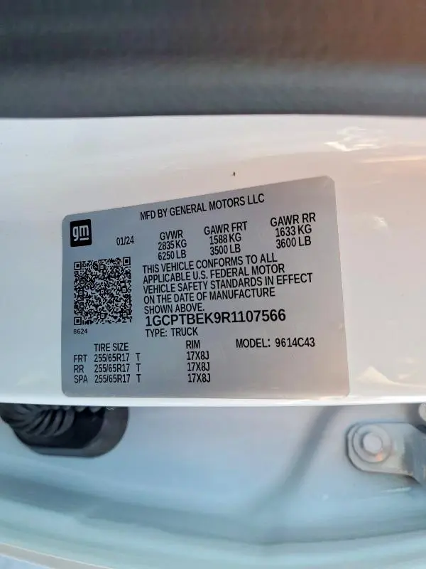 2024 CHEVROLET COLORADO   