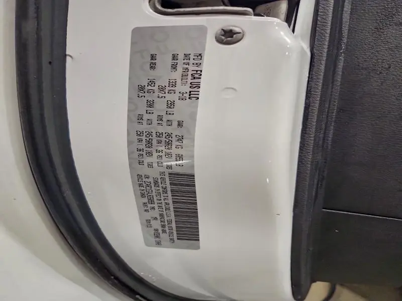 2018 CHRYSLER PACIFICA TOURING L PLUS  