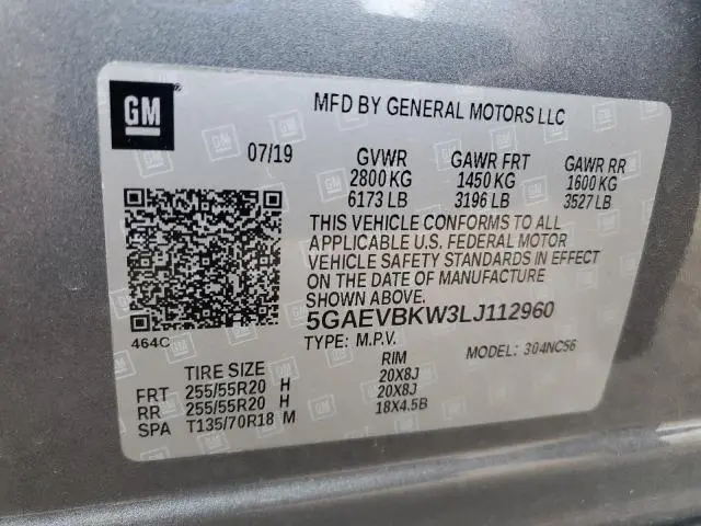 2020 BUICK ENCLAVE PREMIUM  