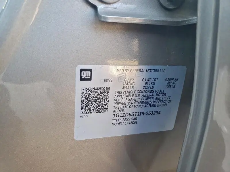 2023 CHEVROLET MALIBU LT  