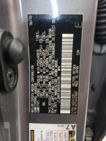 2010 LEXUS GX 460  
