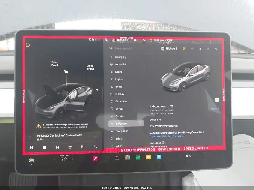 2023 TESLA MODEL 3 LONG RANGE DUAL MOTOR ALL-WHEEL DRIVE