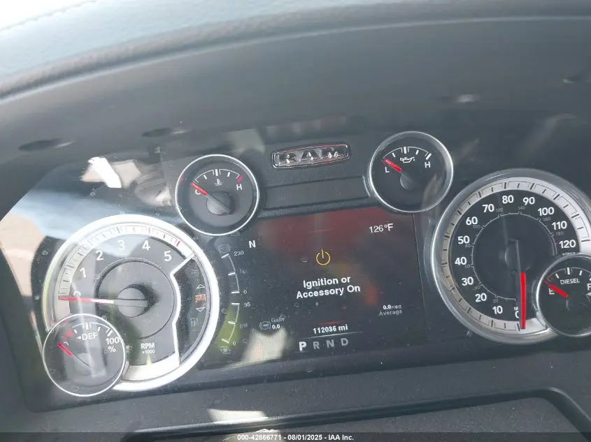 2014 RAM 2500 LARAMIE