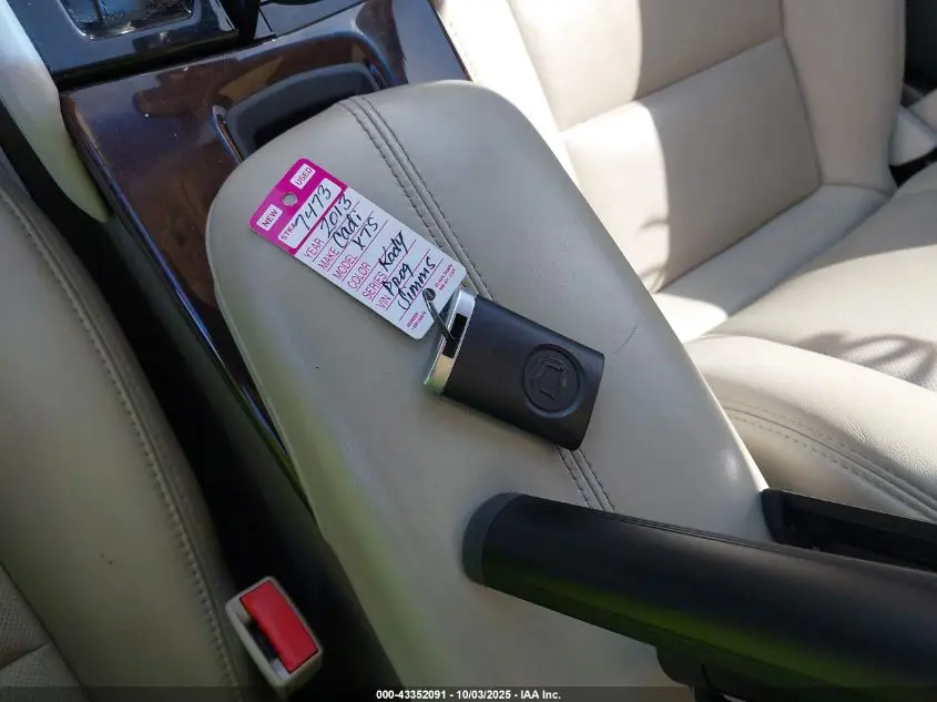 2013 CADILLAC XTS PLATINUM